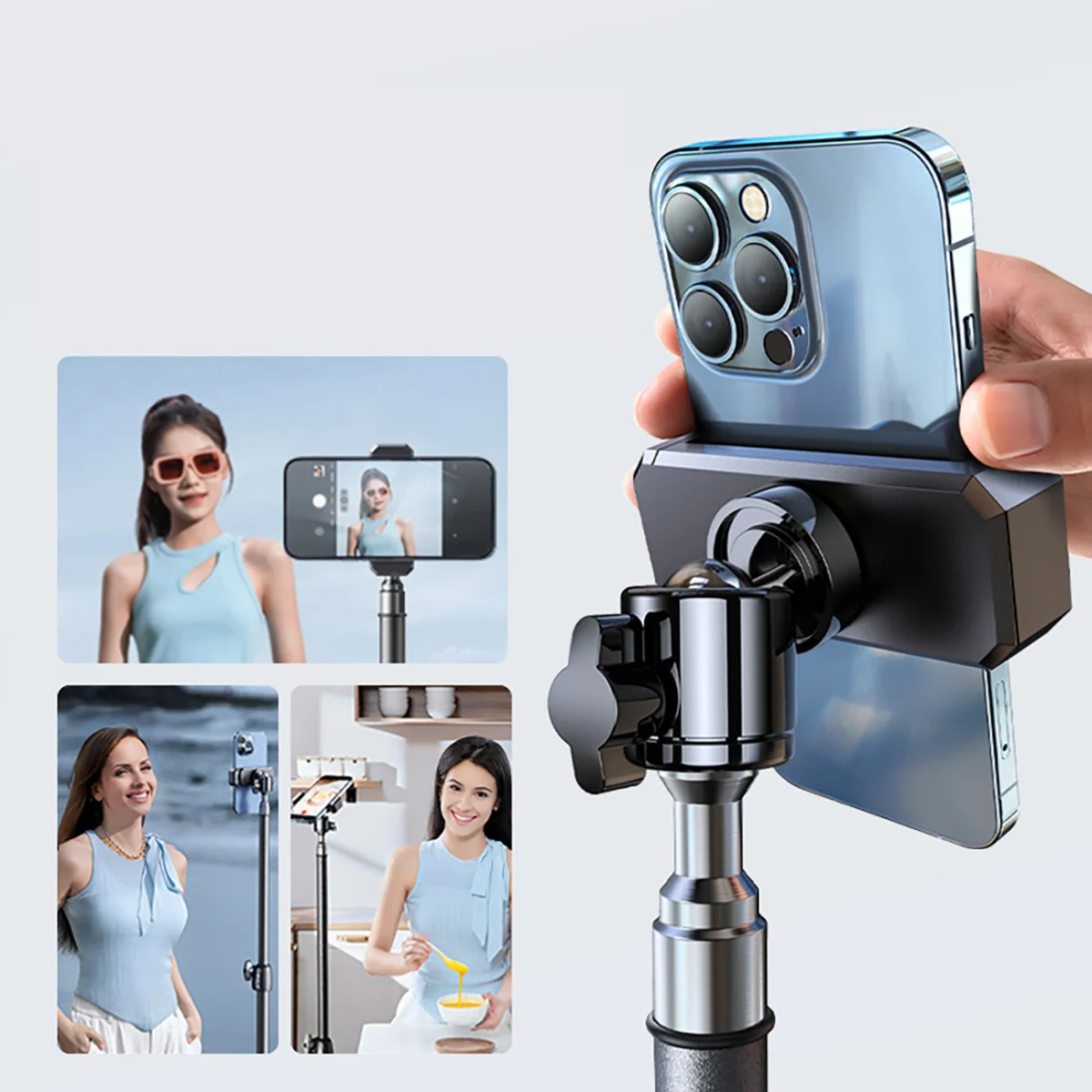 MG Tripod statív na mobil 1.7m, čierny