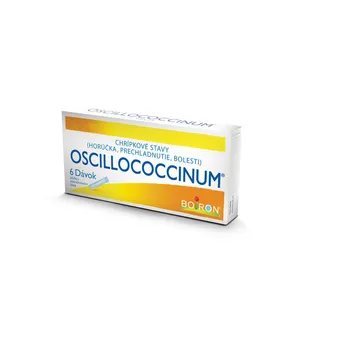 OSCILLOCOCCINUM 6×1 g, liek