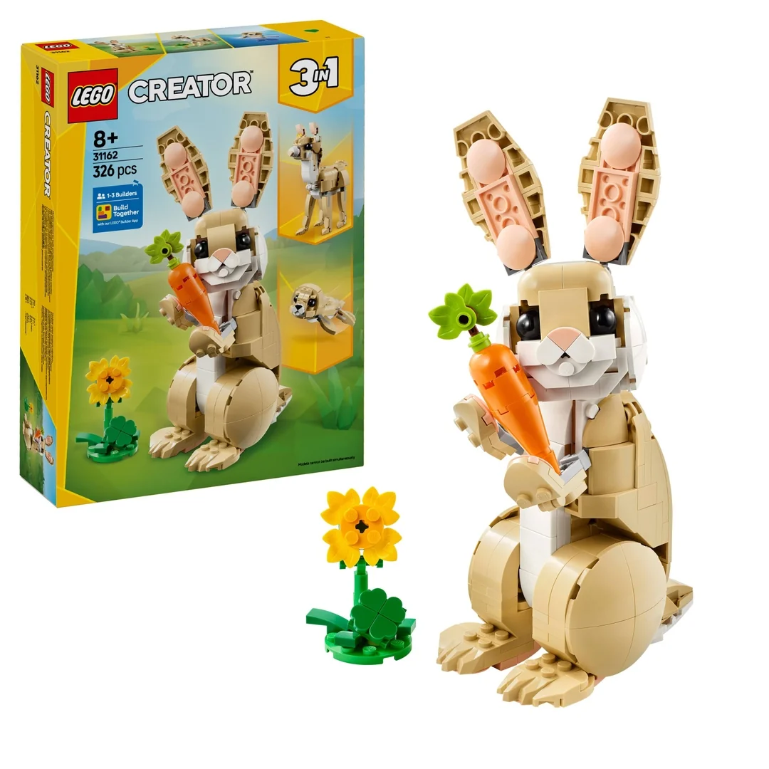 LEGO® Creator 3-in-1 31162 Roztomilý zajačik