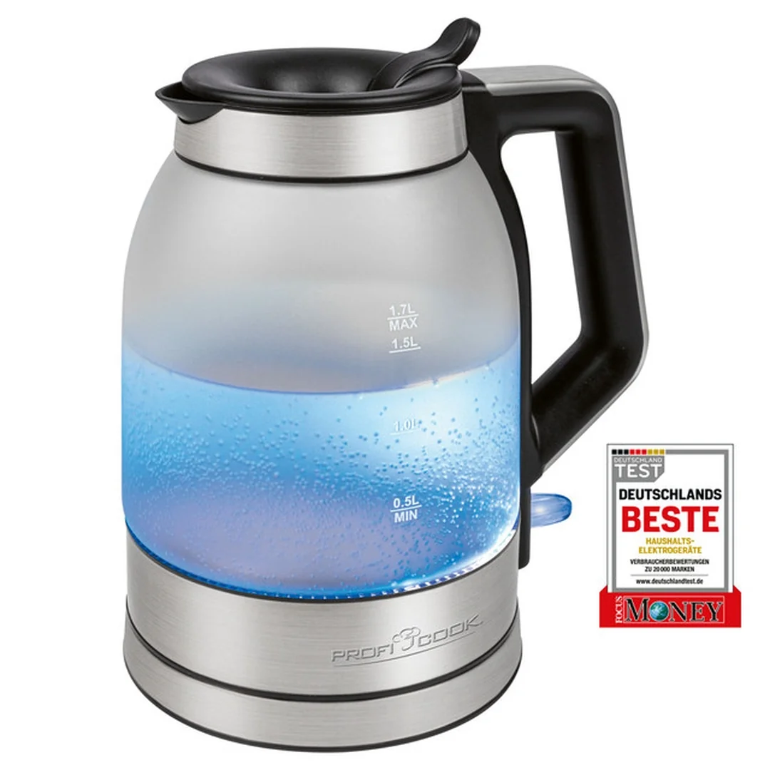 ProfiCook WKS 1215 G rýchlovarná kanvica sklenená 1,7 l 