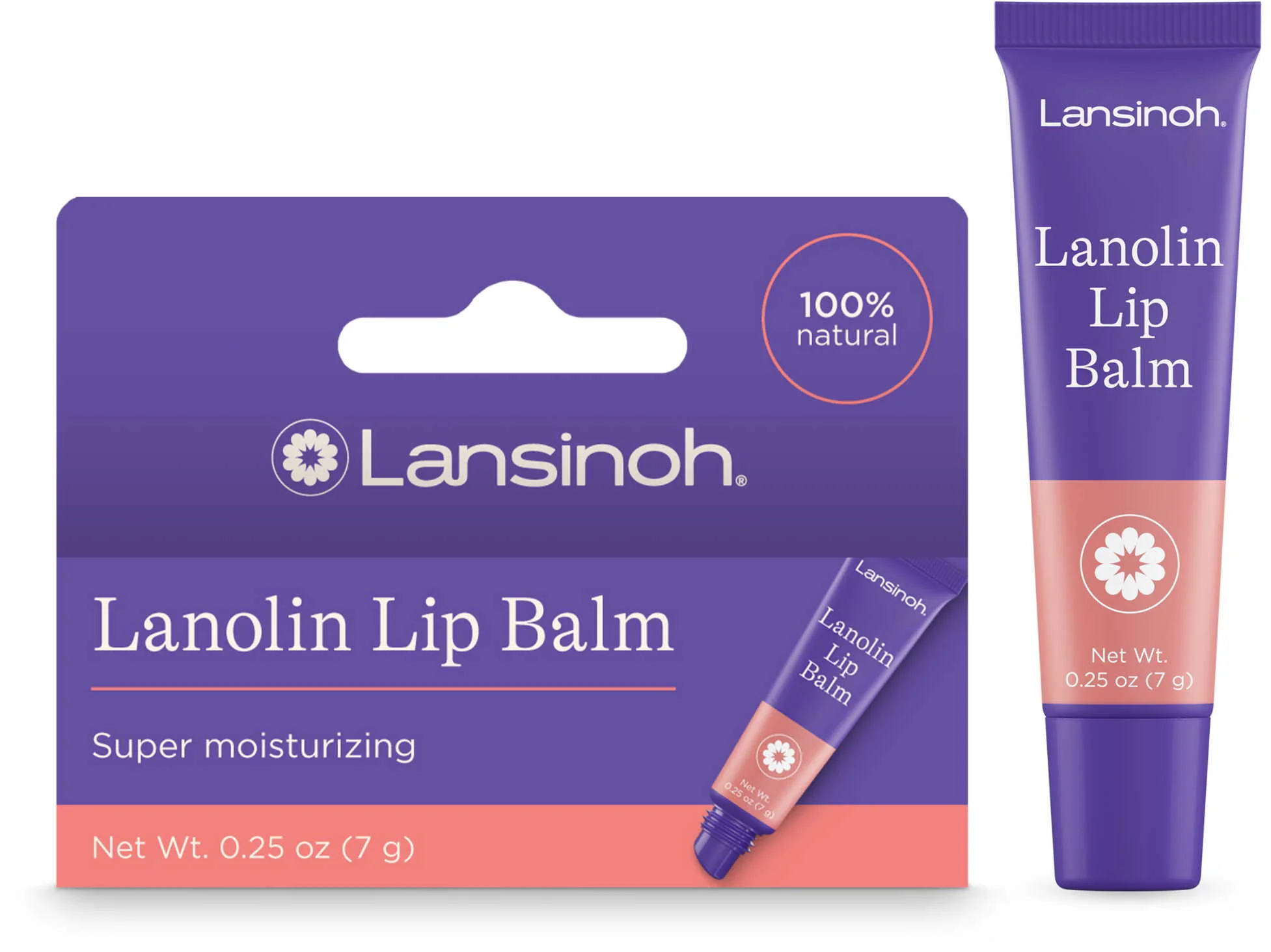 Lansinoh Lanolínový balzam na pery 7 g