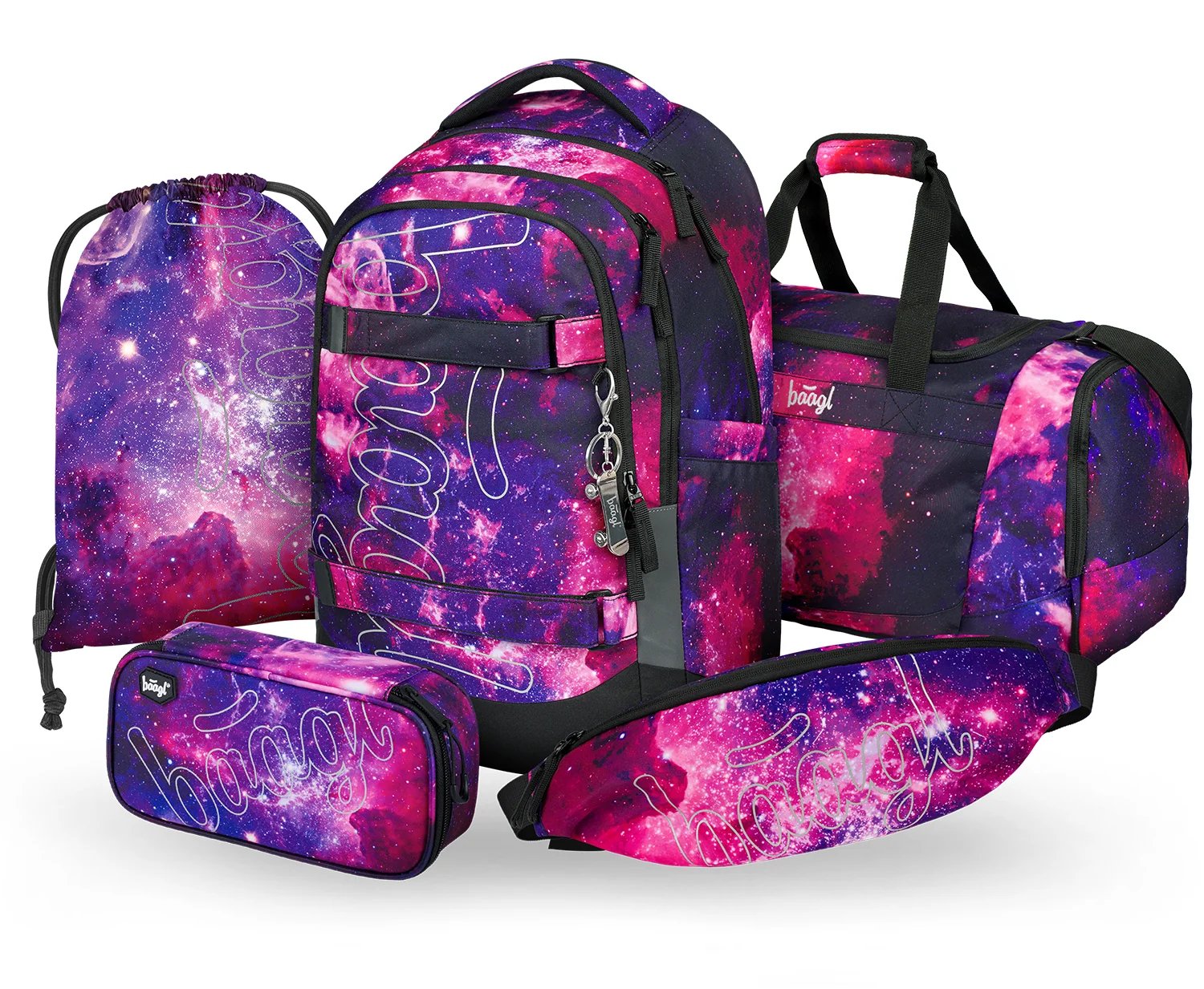 Baagl Sada 5 Skate Max Galaxy školská súprava