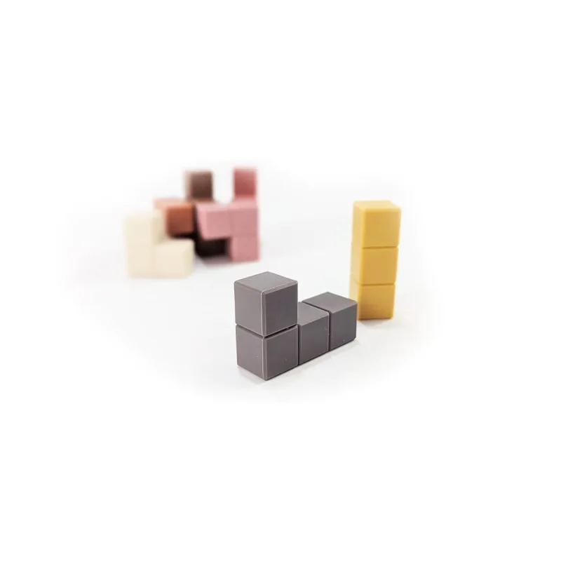 Miniland Logická kocka 3D puzzle Mind&Move – Priestorová skladačka pre deti