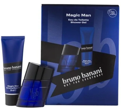 Bruno Banani Magic Man Edt 30ml+Sg 50ml 1set 1×1 set, vianočný balíček