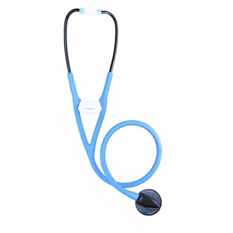 DR.FAMULUS DR 400E Fine Tune stetoskop, jednostranný, svetlomodrý