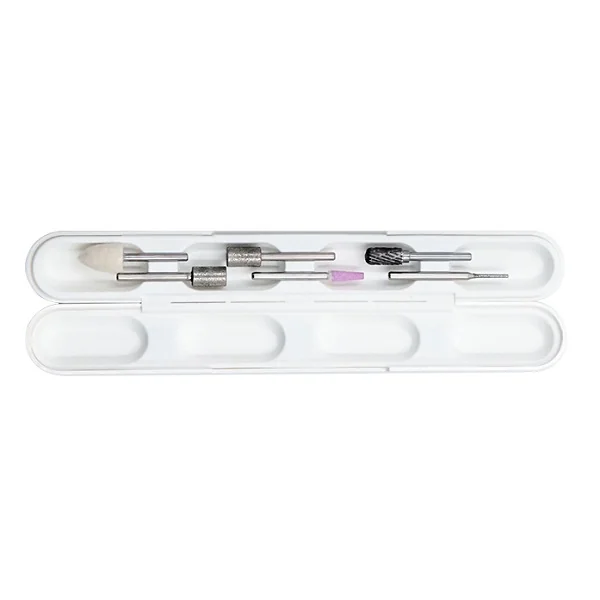 TOUCHBeauty 1733 Brúska na manikúru a pedikúru 6v1 1×1 ks,  6 nástavcov