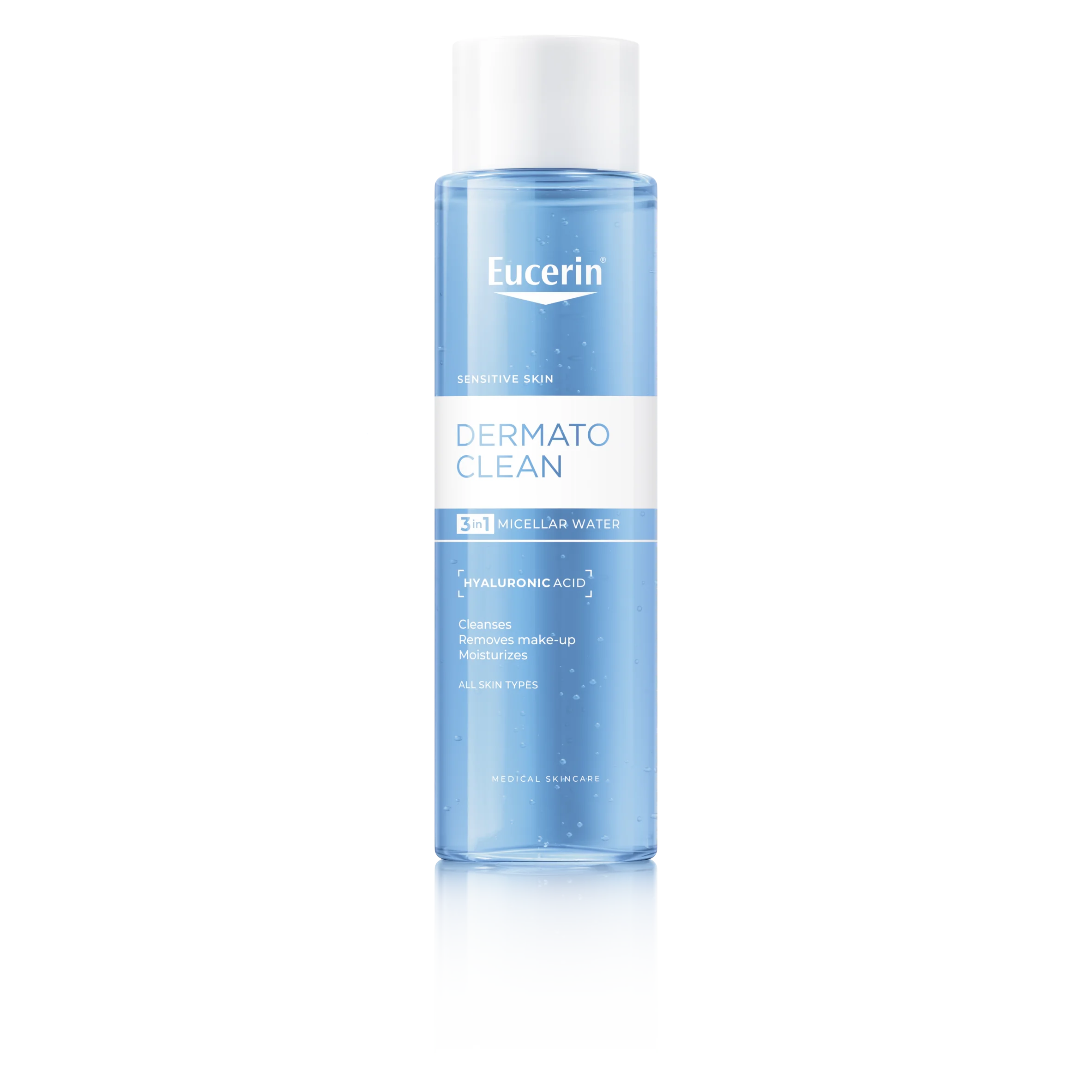 Eucerin DERMATOCLEAN Čistiaca micelárna voda 3v1, 400 ml 400 ml