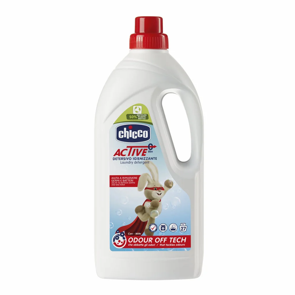 CHICCO Gél prác Active 1,5 l (27 praní), 0 m+ 1500 ml