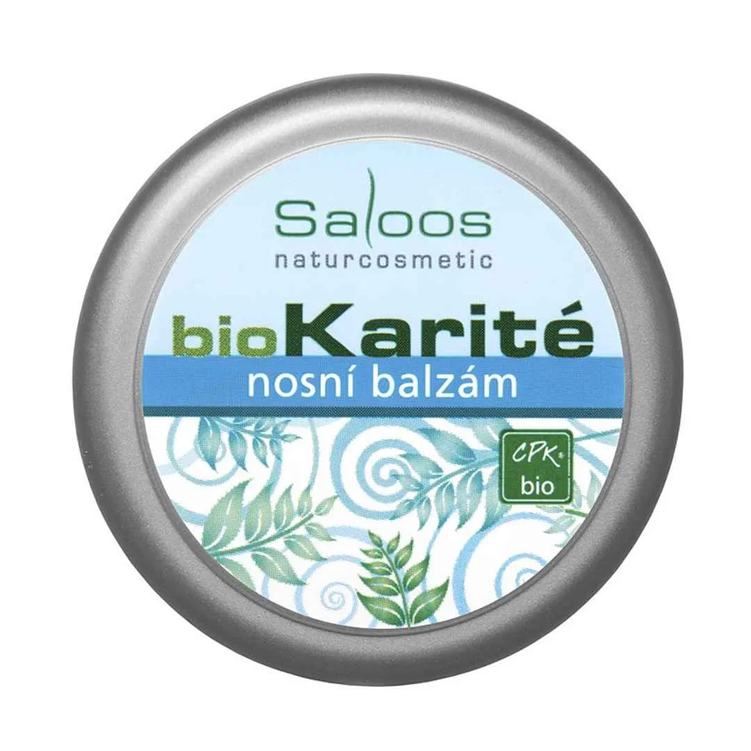 Saloos bioKarité nosový balzam 1×19 ml, balzam