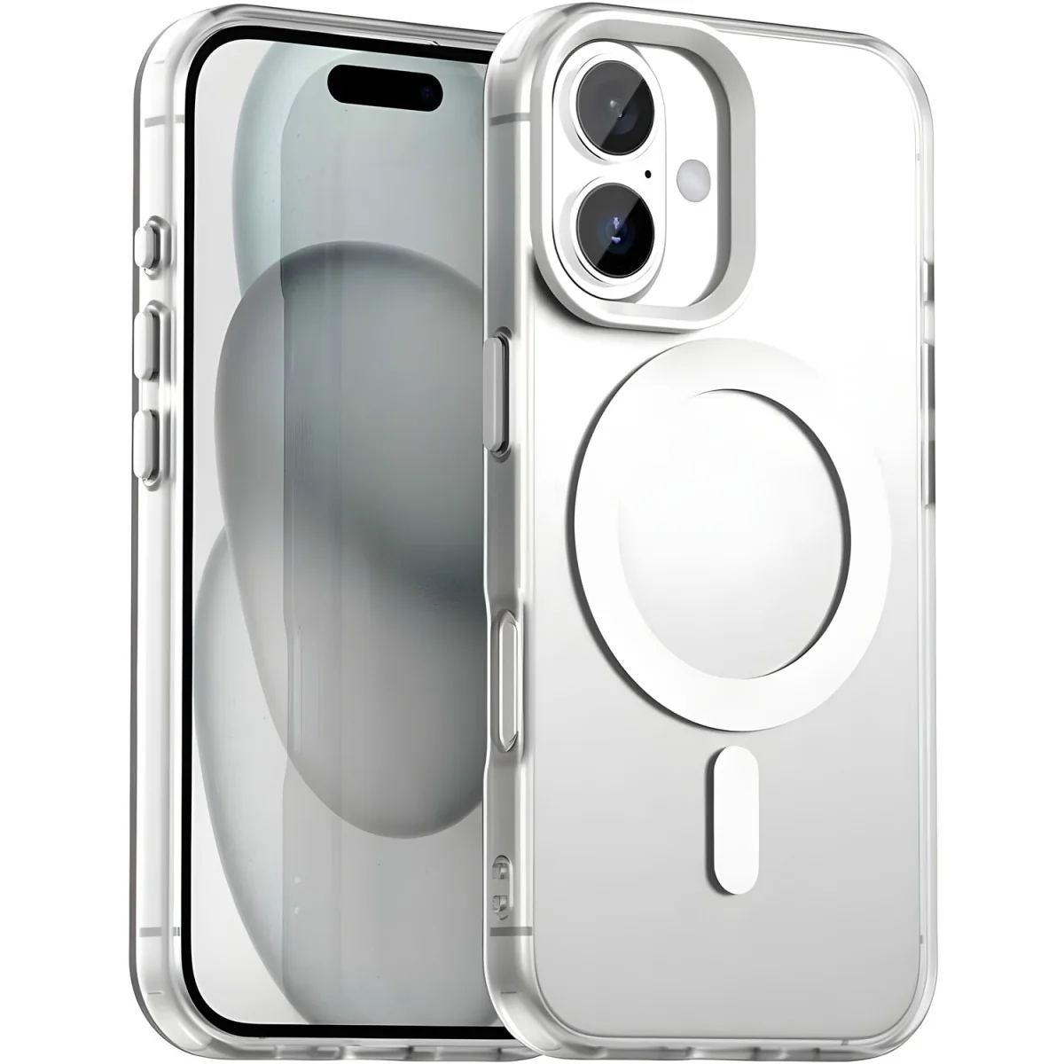 Puzdro Techsuit CandyCase MagSafe pre iPhone 17 Biela