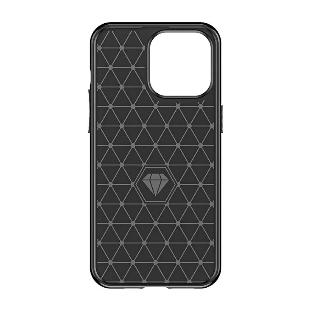 Odolné puzdro Thunder pre iPhone 15 Pro Max - Čierna Hybridný telefónny kryt