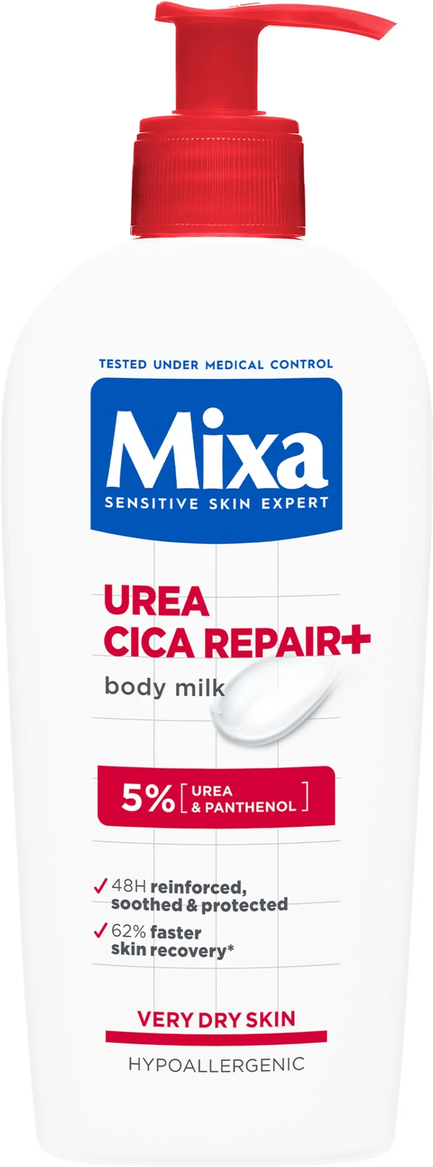 Mixa Cica Urea Repair+ telové mlieko na veľmi suchú pokožku 400 ml