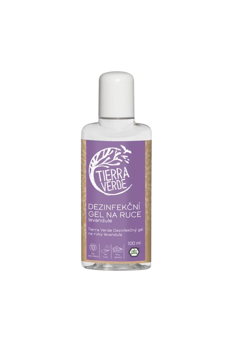 Tierra Verde Hygienicky Gel Ruky Levandula 100ml