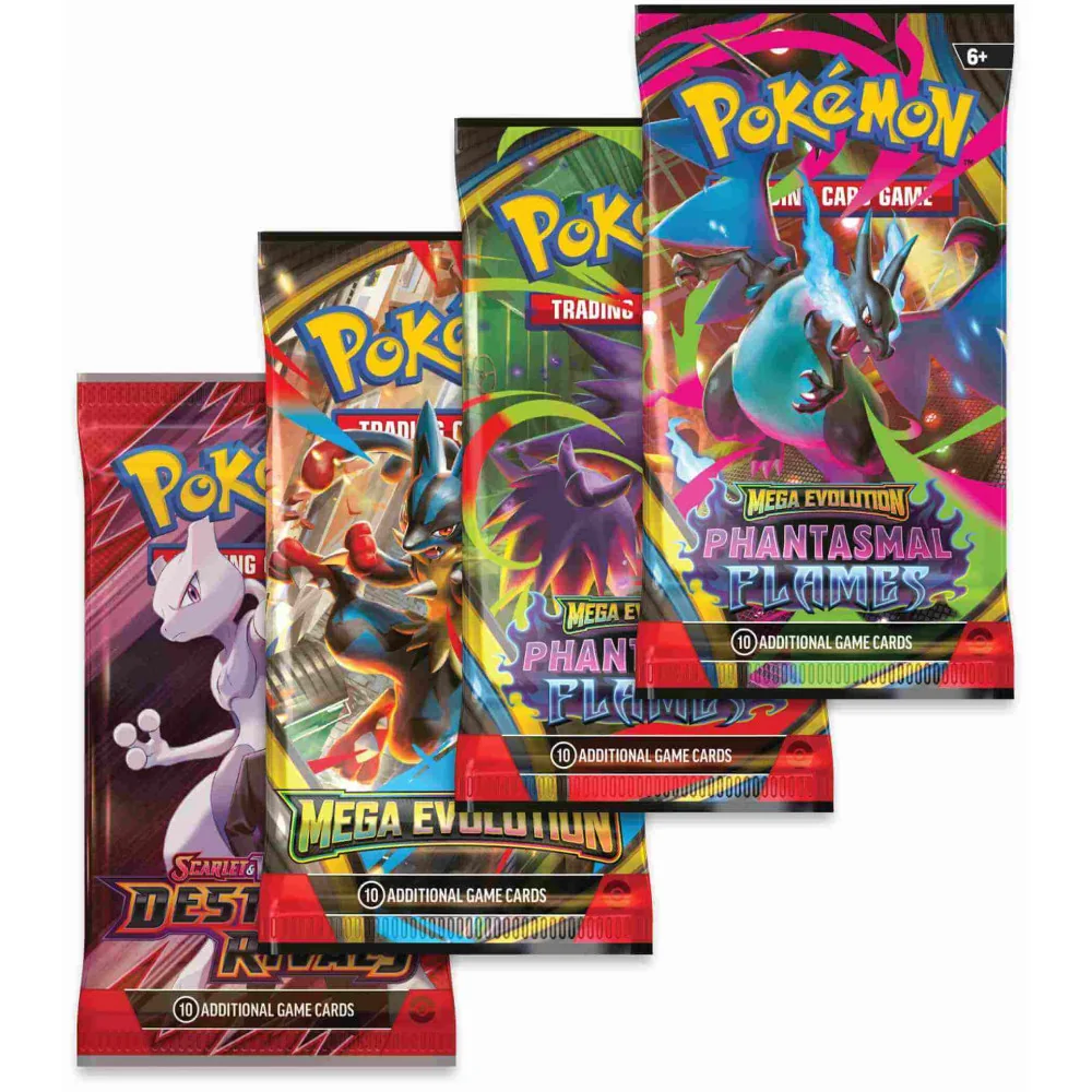 Pokémon Plechová krabička: Mega Charizard Tin-MOVEO