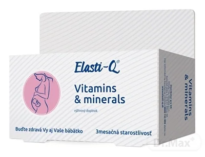 Elasti-Q VITAMINS & MINERALS 1×90 tbl, výživový doplnok