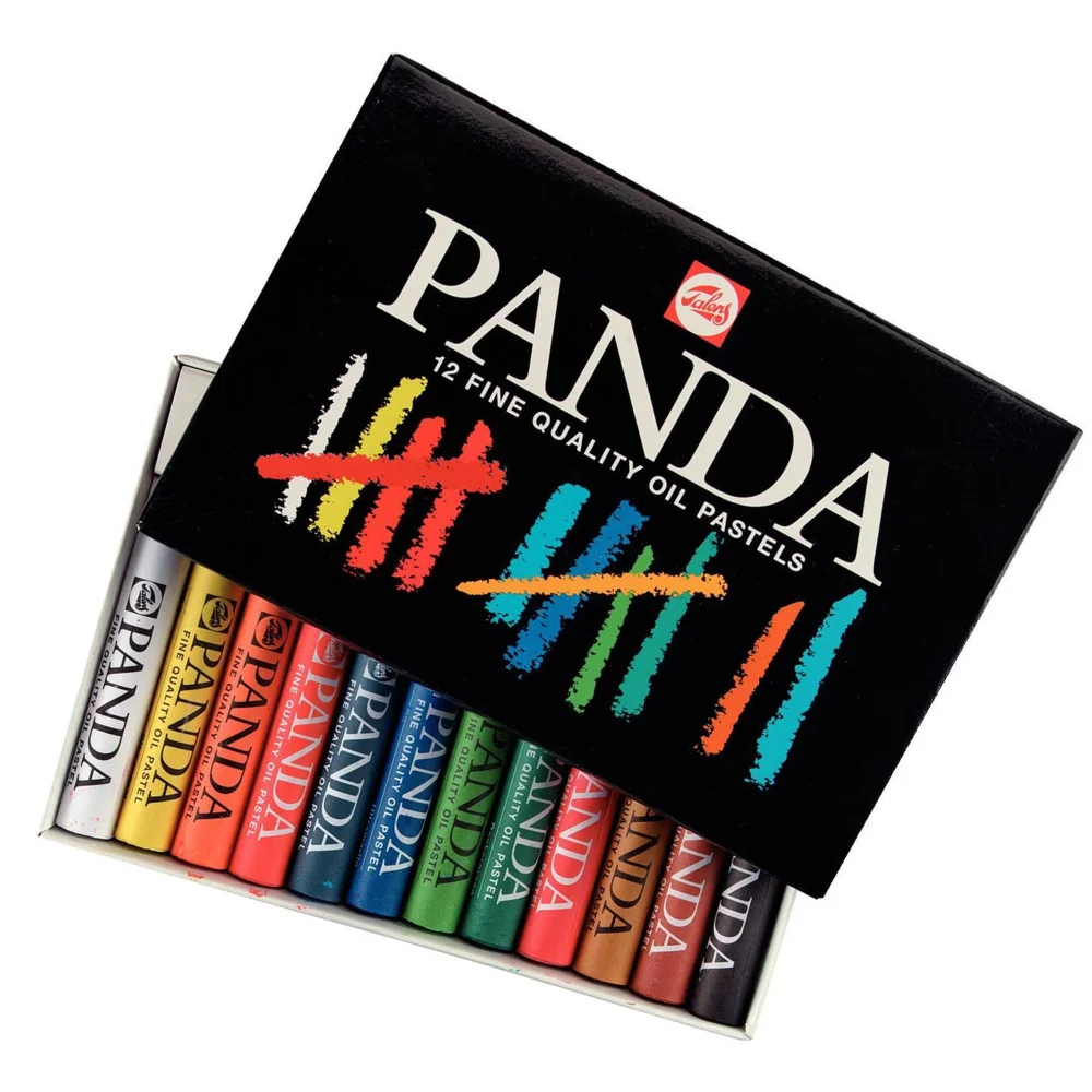 Talens Panda olejový pastel, 12ks-Talens