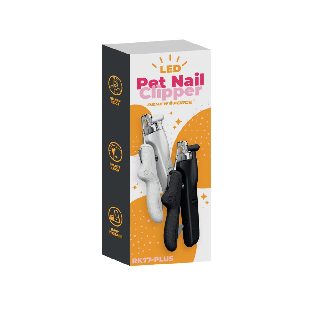 MG Pet Clipper elektrický zastrihávač pazúrov pre mačky a psy, čierny