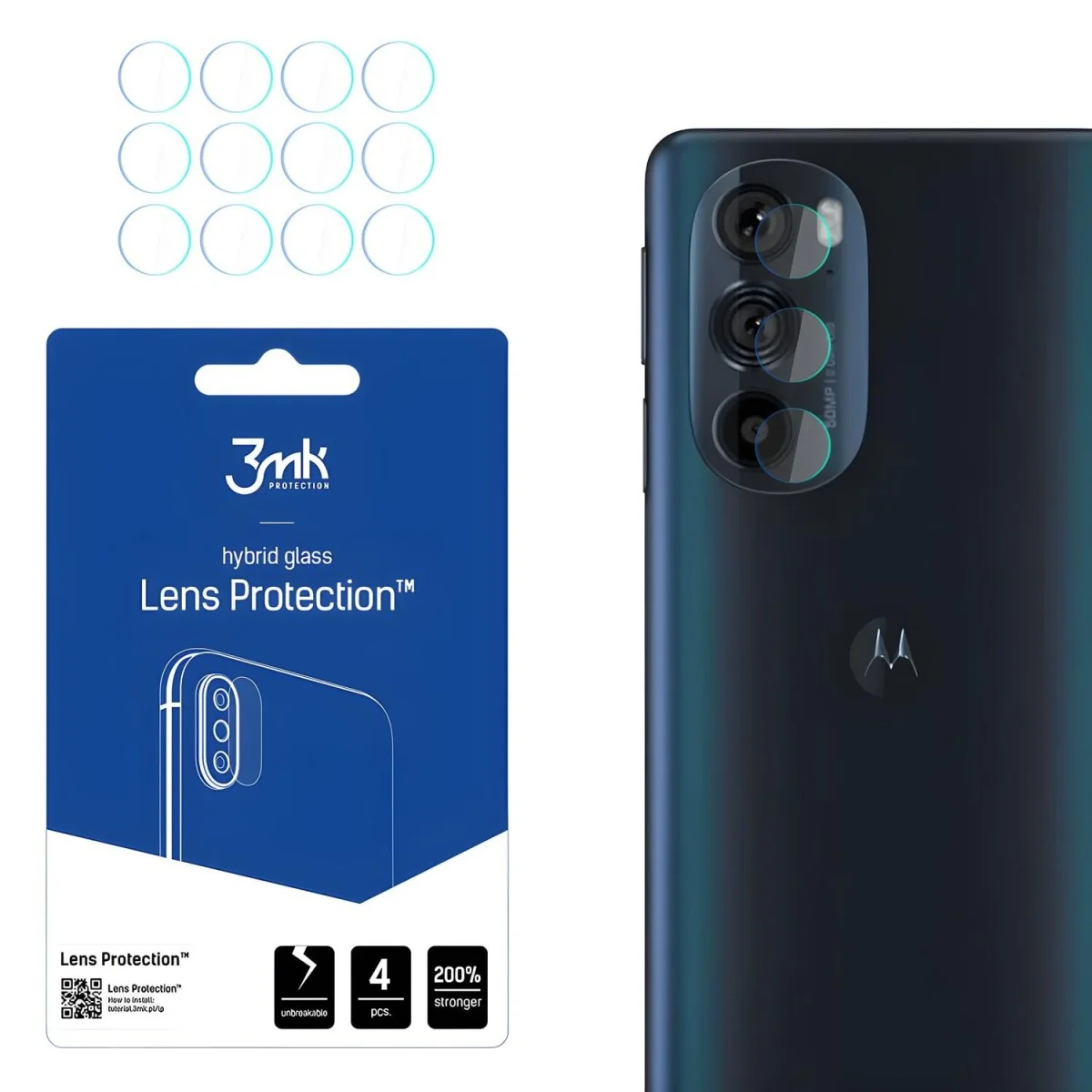 Sklo na kameru pre Motorola Edge 30 Pro