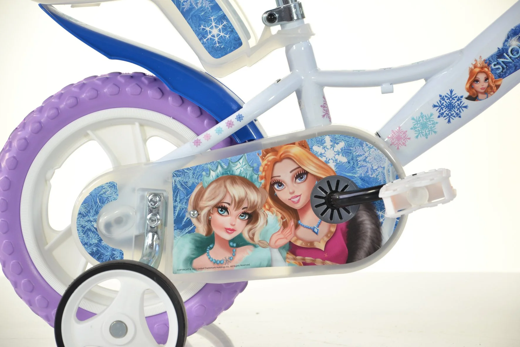 Detský bicykel Dino Bikes 124GLN SNOW QUEEN 12" dievčenské 05-CSK5124/SQ
