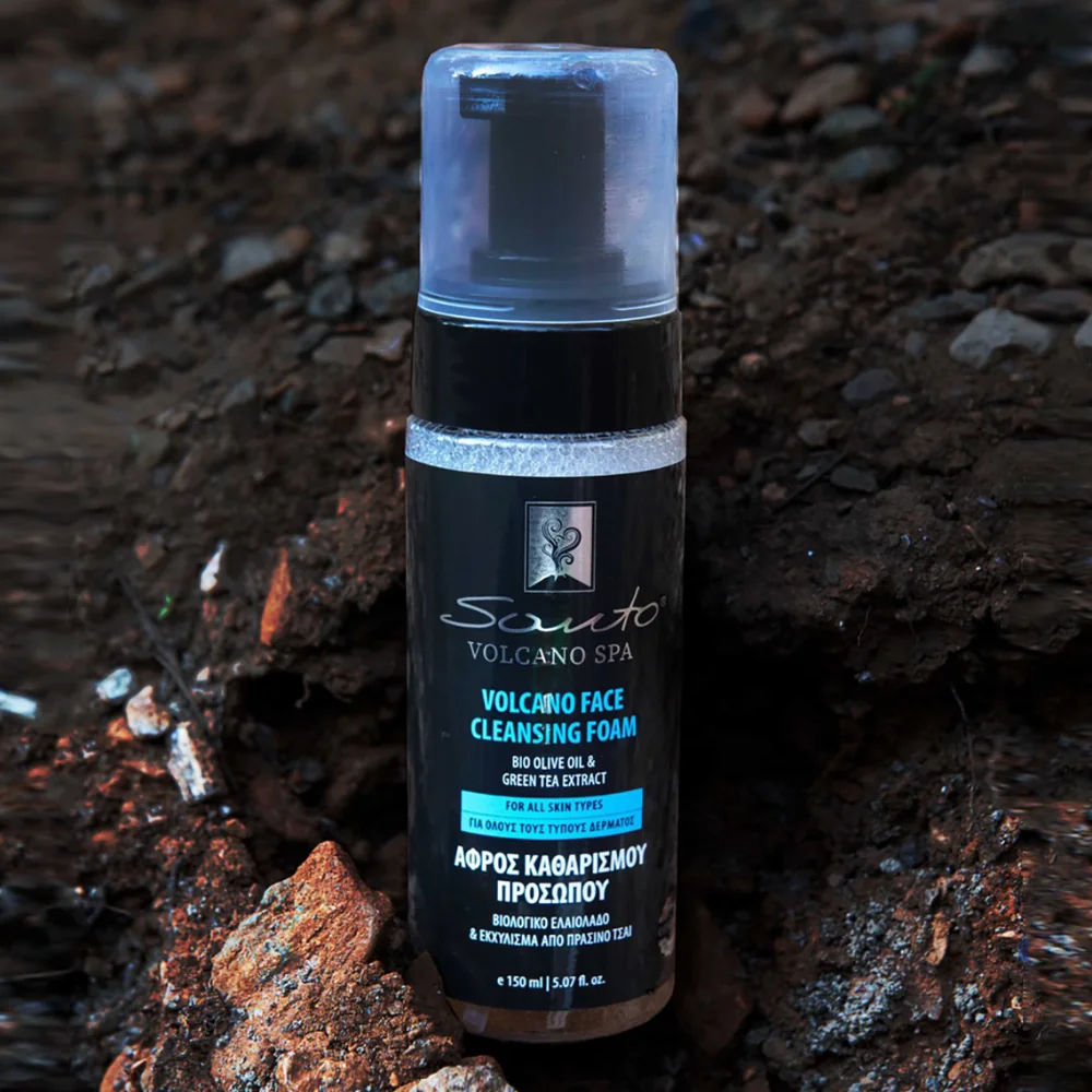 Santo VOLCANO SPA Čistiaca pena na tvár 150 ml