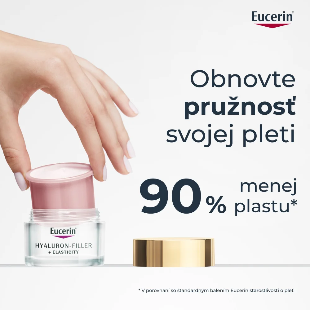 Eucerin HYALURON-FILLER + ELASTICITY Denný krém Rosé SPF 30 NÁHRADNÁ NÁPLŇ 50 ml
