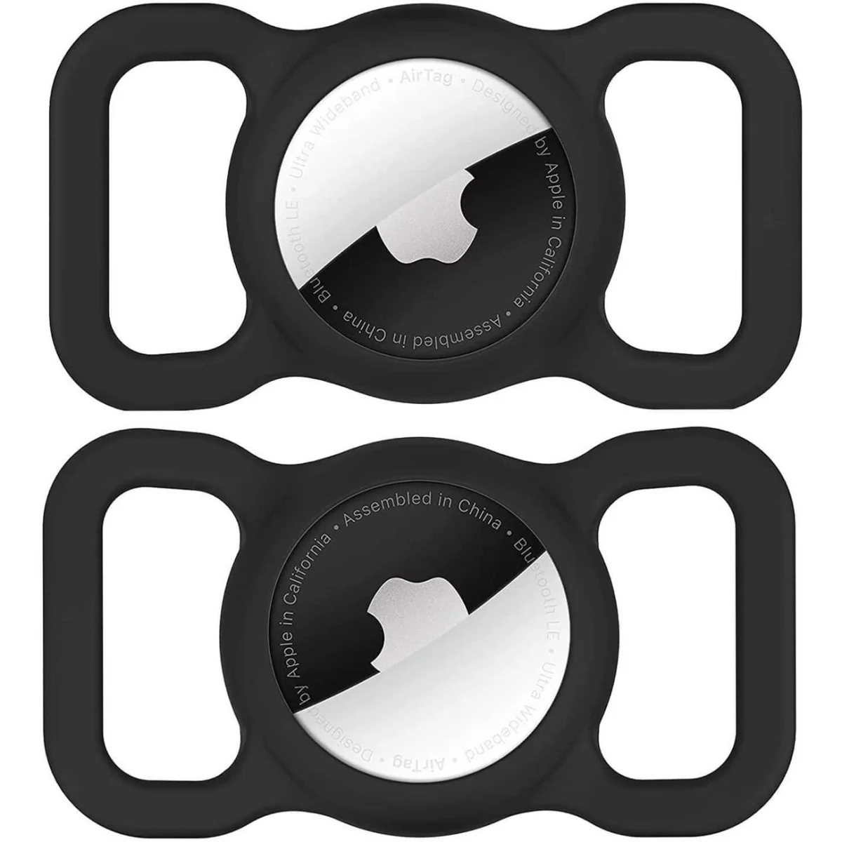 MG Collar kryt na Apple AirTag na psí obojok, čierny