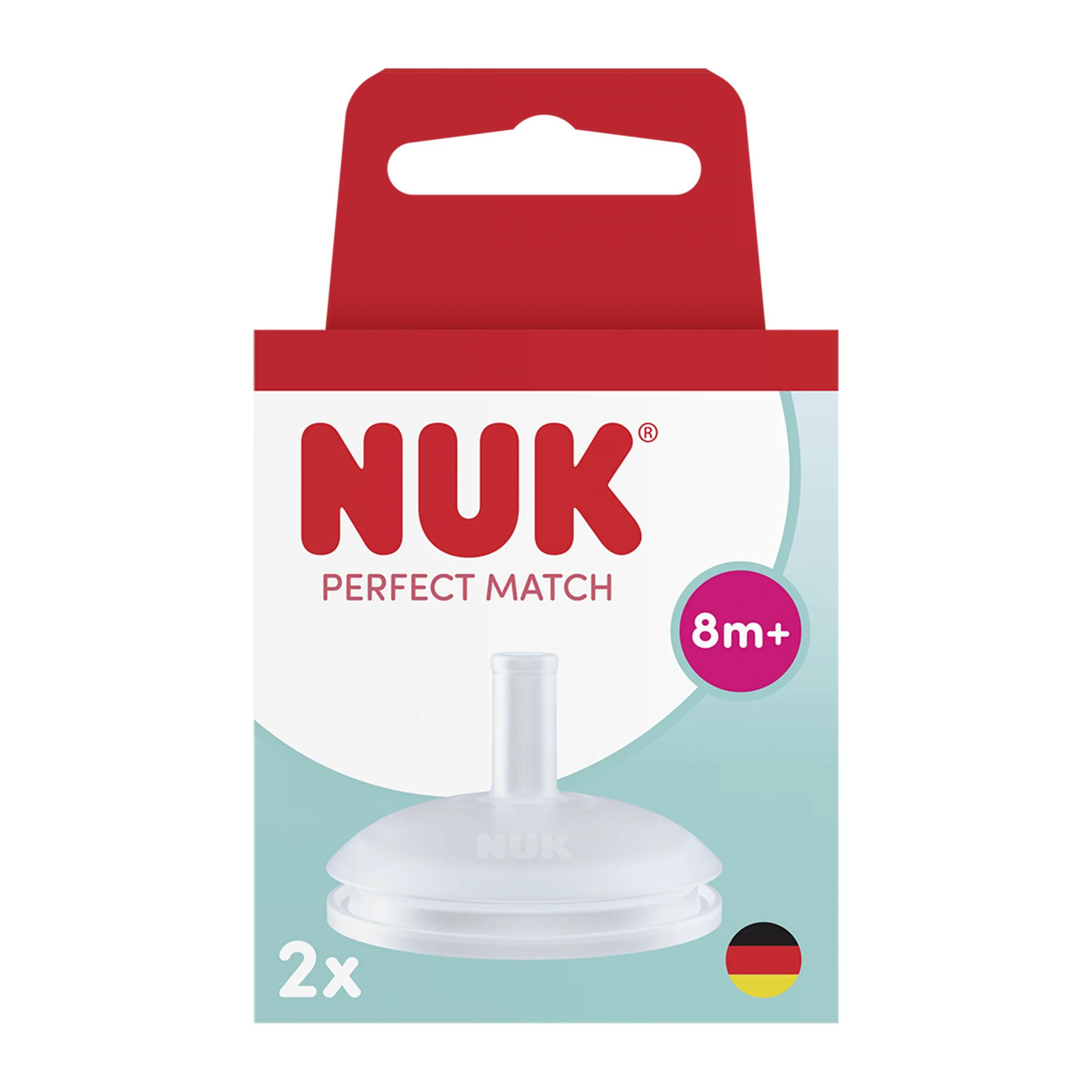 NUK slamka Perfect Match 2ks 2 ks