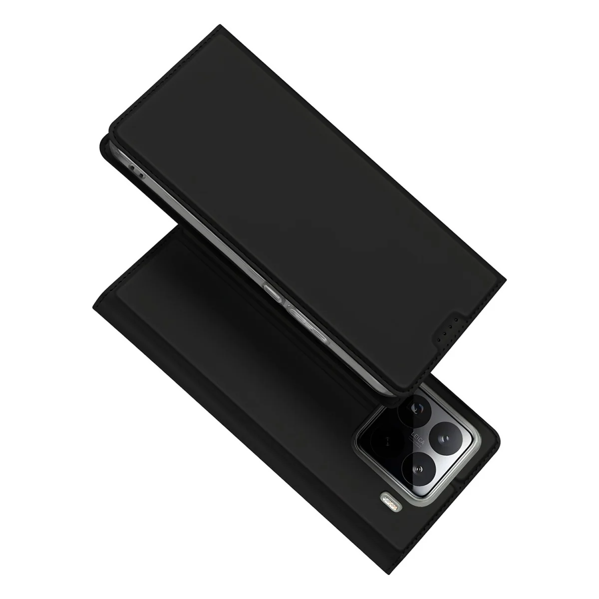 Knižkové puzdro pre Xiaomi 15 Pro - Čierna Elegantná ochrana