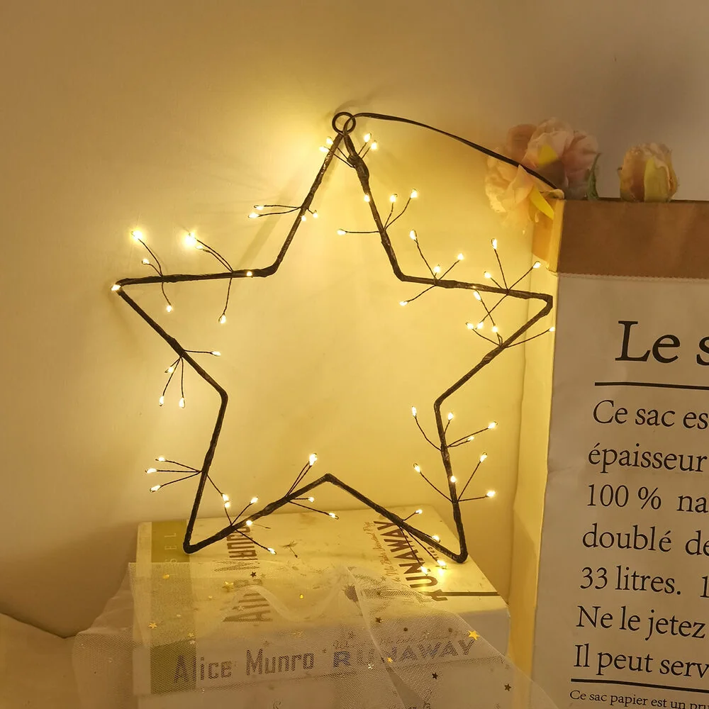 Modee Lighting LED dekorácia C4030 hviezda 3xAA batérie