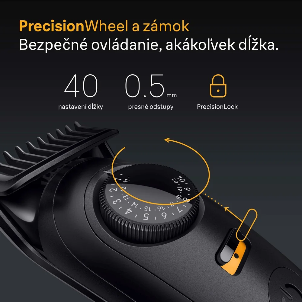 Braun BT5520 Series 5 zastrihávač brady, 4 stylingové nadstavce 1 set