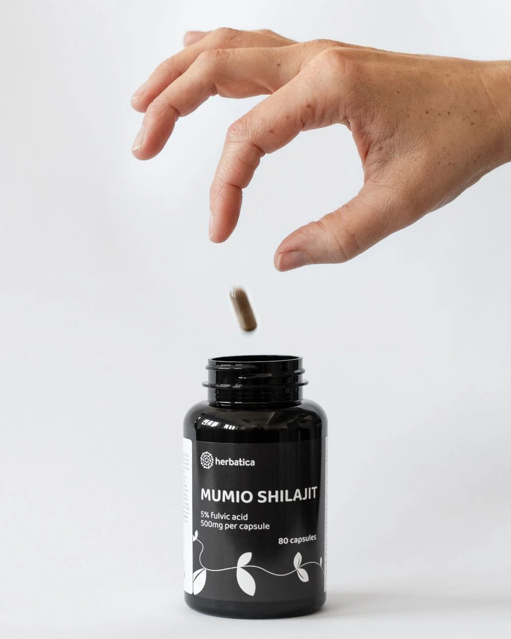 Zvýhodnený set: 2 x Shilajit - očistené mumio premium (500mg) - výživový doplnok - 80 kapsúl - Herbatica