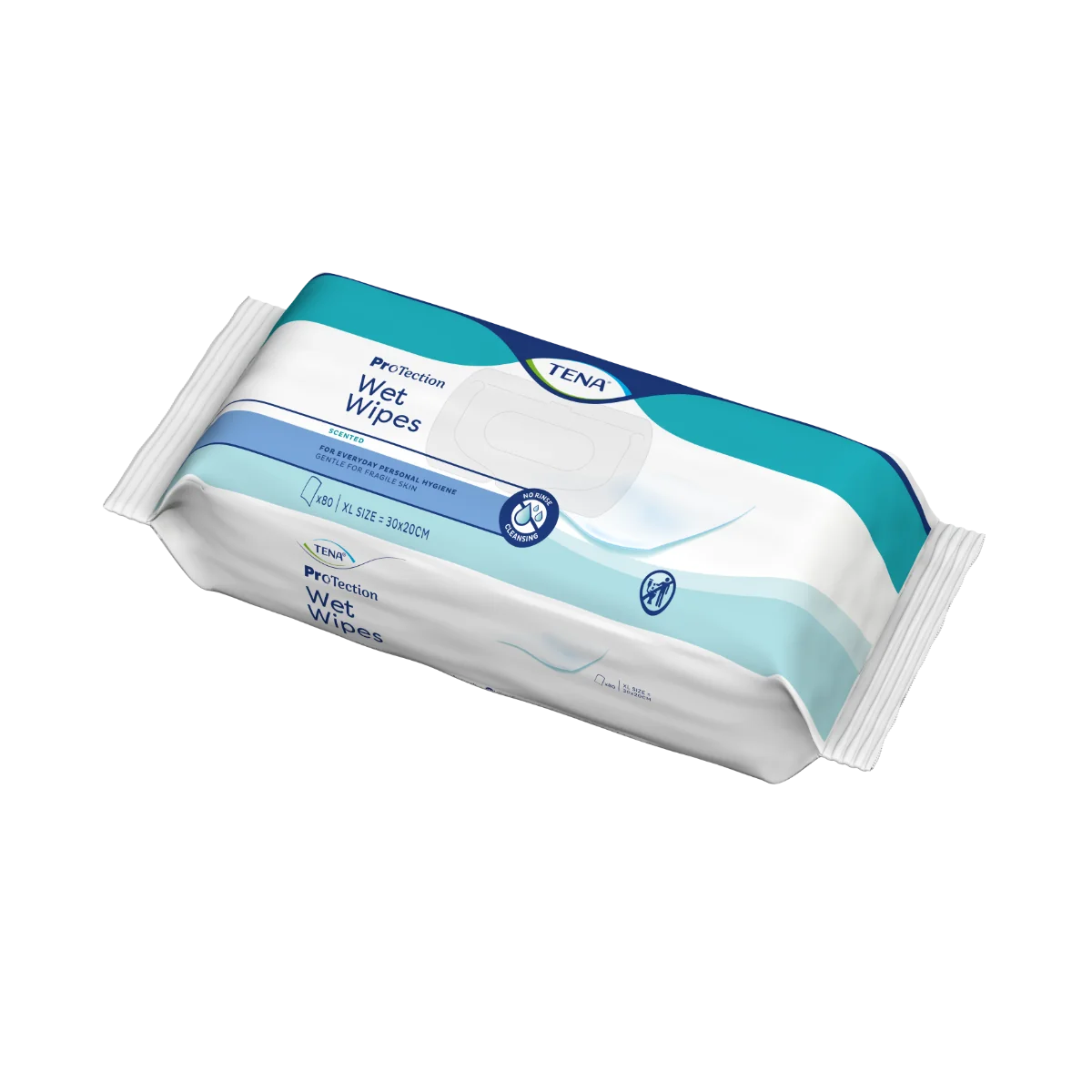 TENA Protection Wet Wipe / Vlhčené utierky 1×80 ks, vlhčené utierky