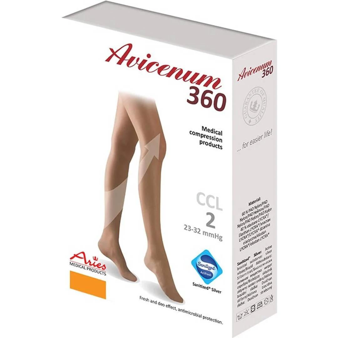 AVICENUM 360 DEN stehenné pančuchy G79788 - Veľkosť XXL - normal - bez špice