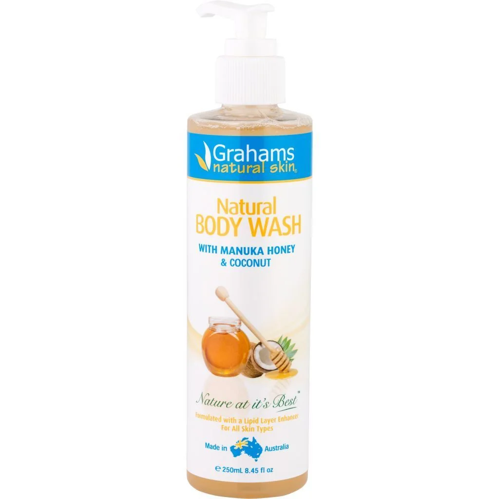 Grahams Natural Body Wash 1×250 ml, sprchový gél