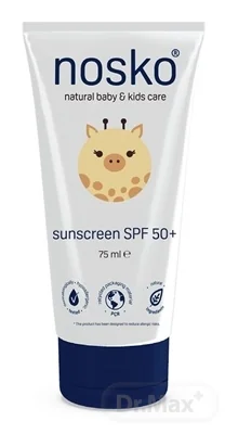nosko sunscreen SPF 50+ 1×75 ml, detský opaľovací krém