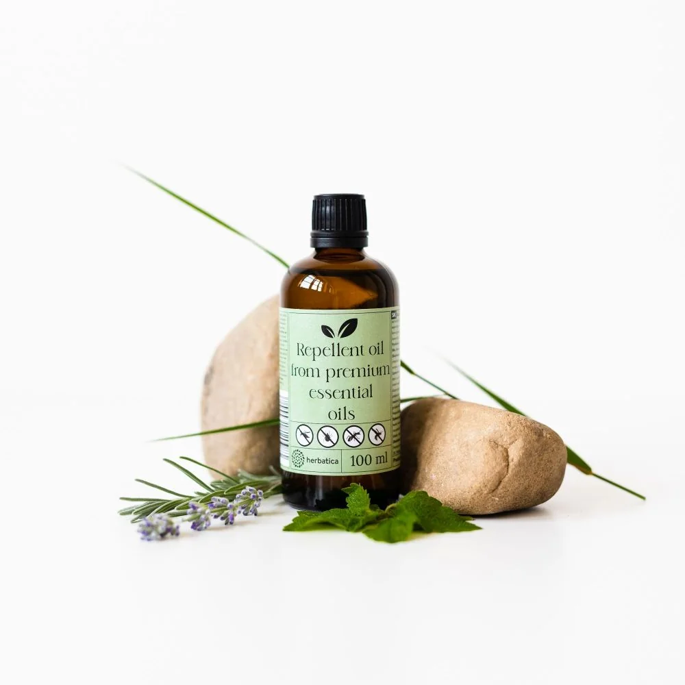 Olejový repelent z prémiových esenciálnych olejov - 100 ml - Herbatica