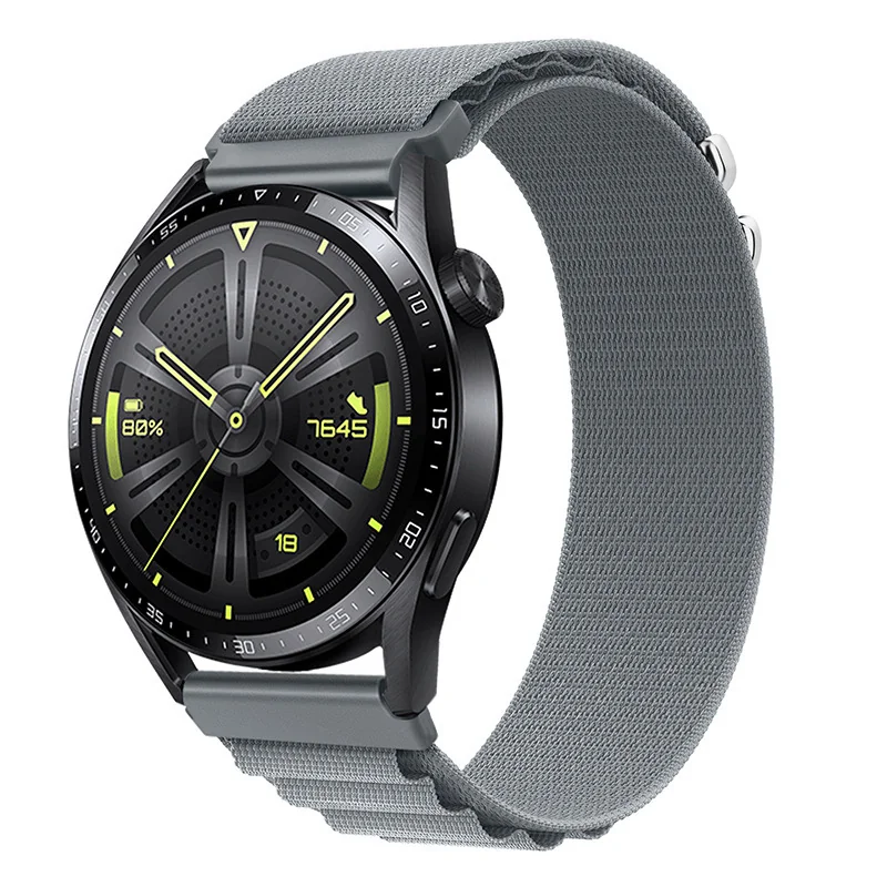 BStrap Nylon Loop remienok na Garmin Vivoactive 5 gray