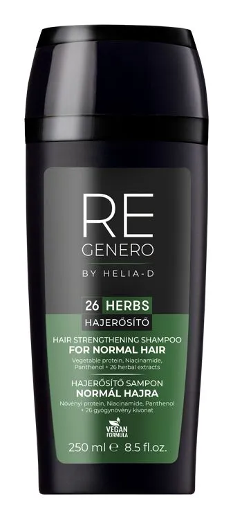 HELIA-D REGENERO šampón na normálne vlasy 1×250 ml, 26 druhov bylín