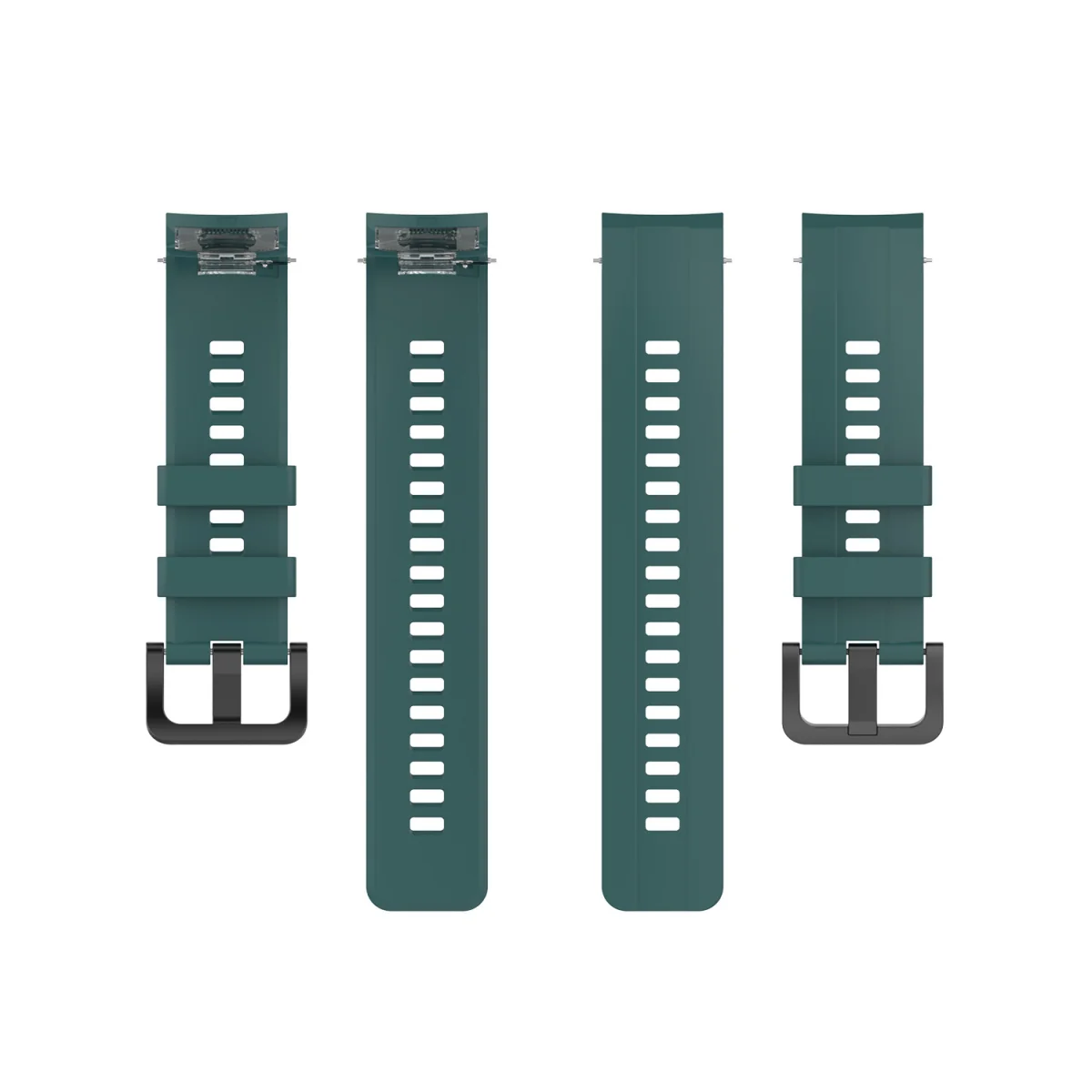 BStrap Silicone remienok na Honor Watch GS Pro dark green