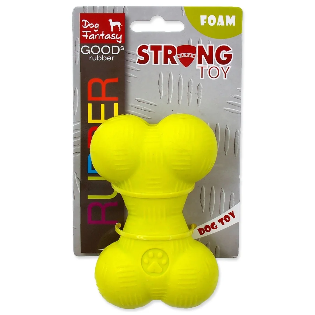 Hračka Dog Fantasy STRONG FOAMED kosť guma 11,4cm