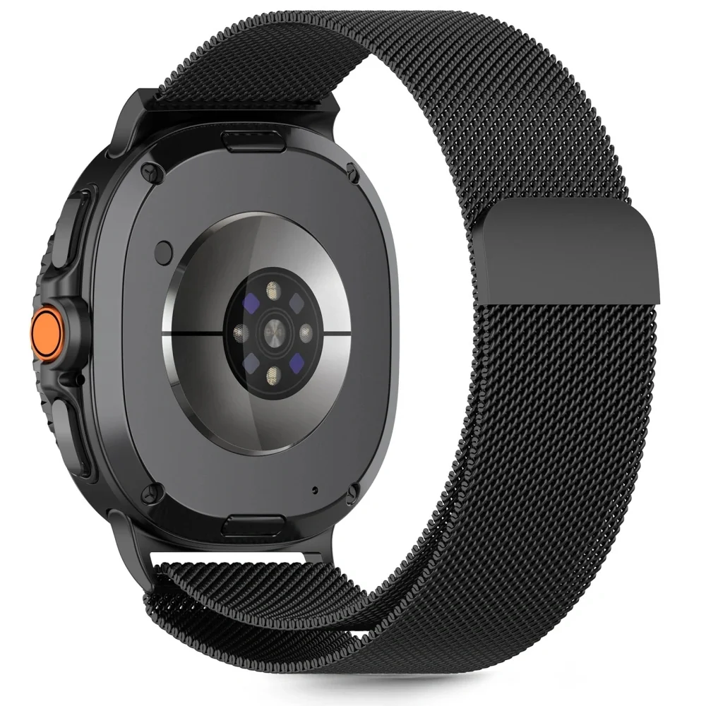 Tech-Protect Milanese remienok na Samsung Galaxy Watch 8 / Classic (40 / 44 / 46mm), black / 44 / 46mm), black