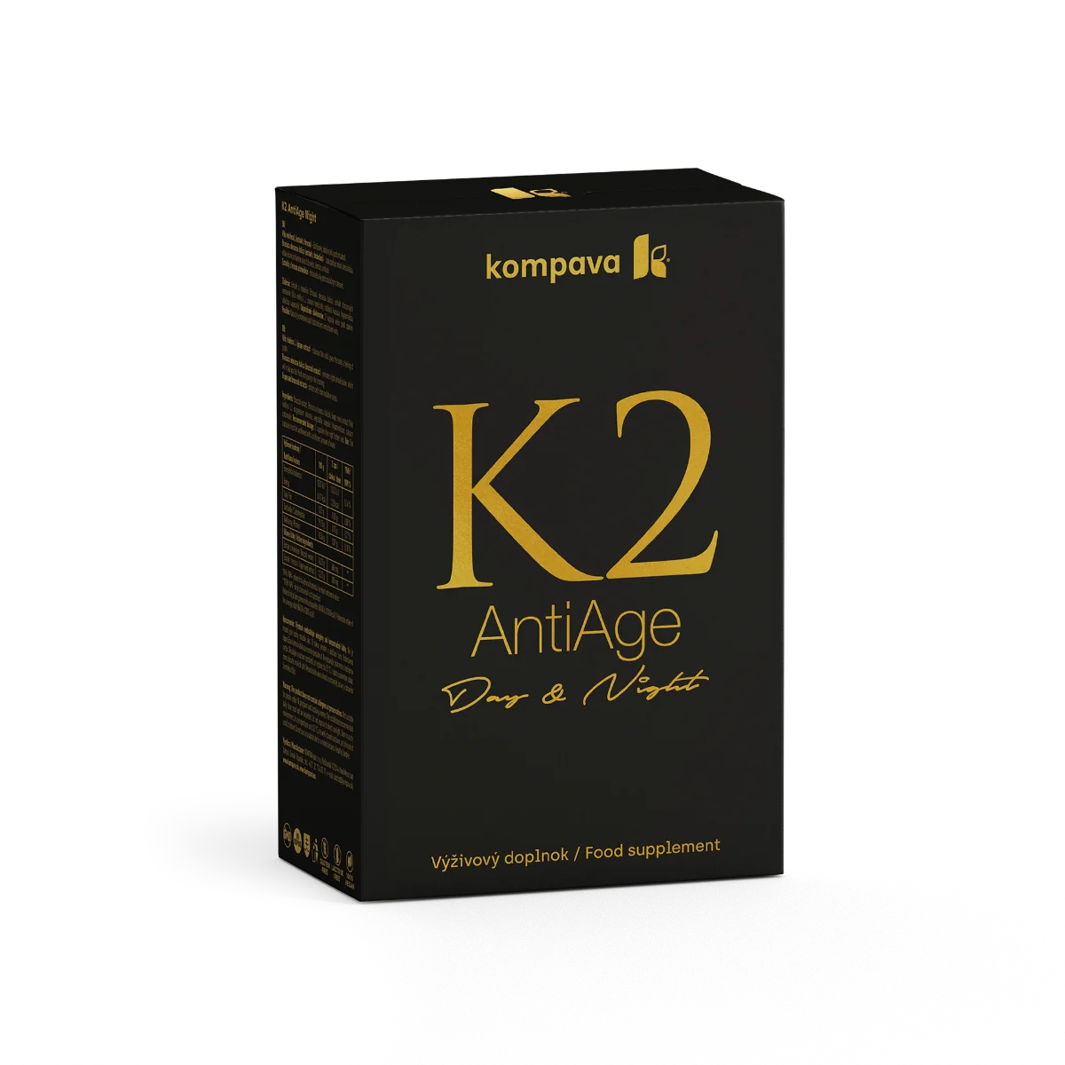 kompava K2 AntiAge Day and Night 1×1 set, výživový doplnok