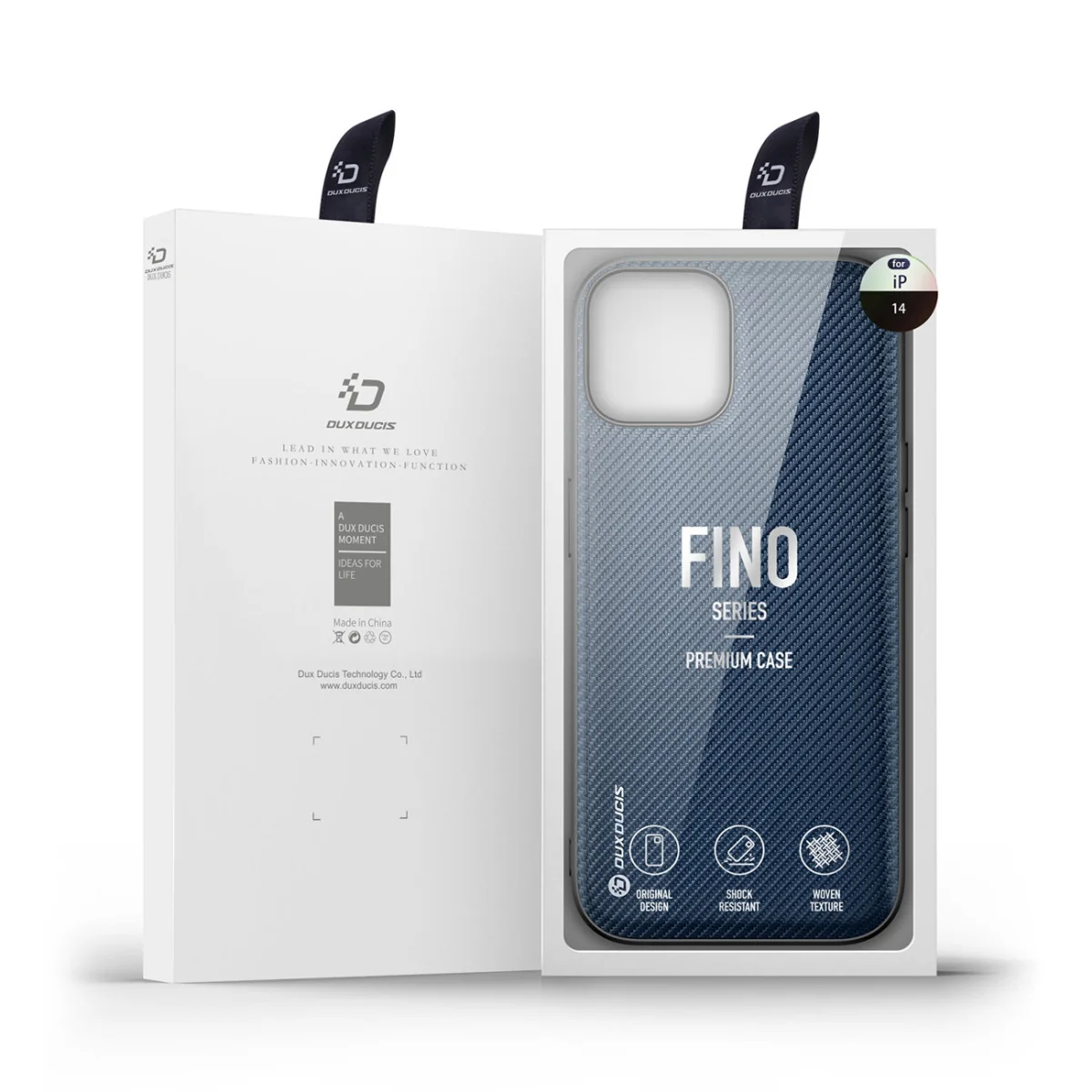 Dux Ducis Fino kryt na iPhone 14 Plus, modrý