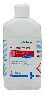 SEPTODERM GÉL 1×500 ml, dezinfekcia rúk