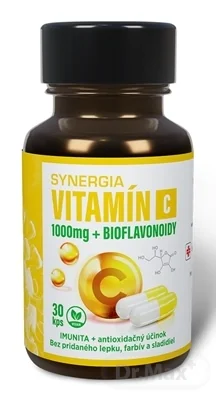 SYNERGIA VITAMÍN C 1000 mg + BIOFLAVONOIDY 1×30 ks, výživový doplnok