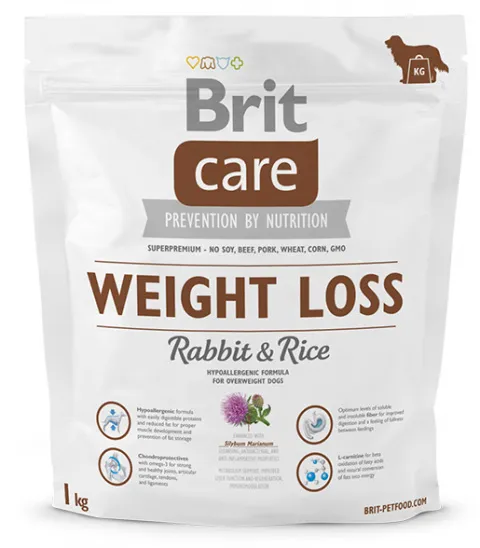 Brit Care Weight Loss Rabb&Rice 1kg