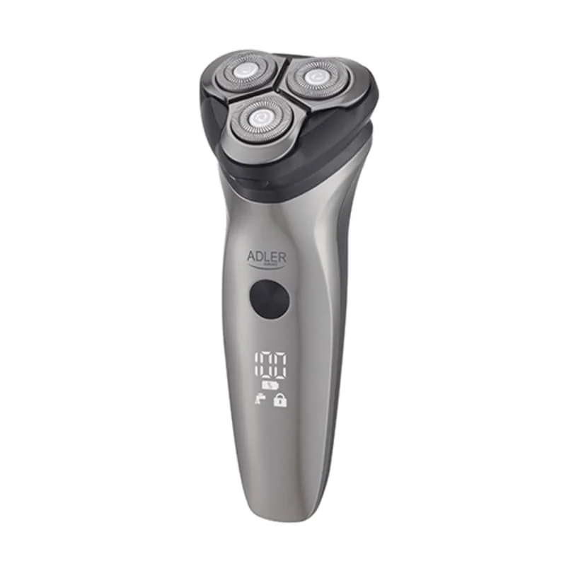 Adler Elektrický holiaci strojček so zastrihávačom fúzov - led - usb- ipx7
