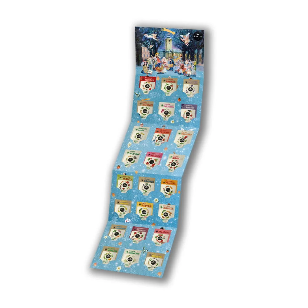LEROS ADVENTNÝ KALENDÁR S BETLEHEMOM 5,24 N.S. 1 set