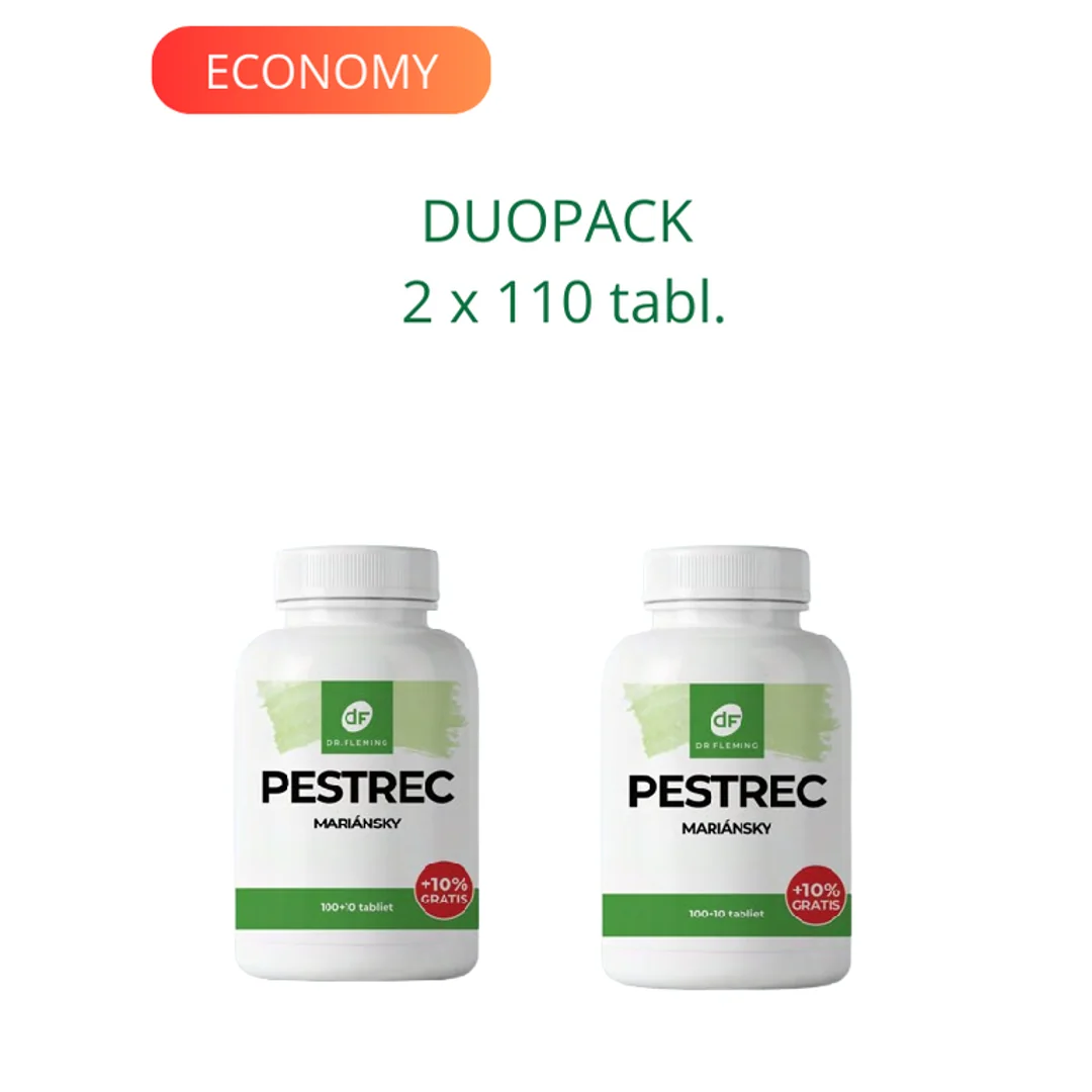 DR. FLEMING Pestrec Mariánsky +10%grátis 220ks DUOPACK