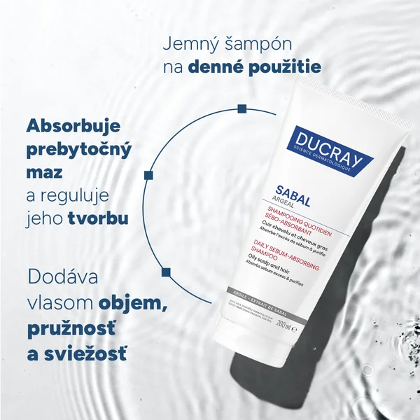 DUCRAY SABAL ARGEAL Šampón 200 ml